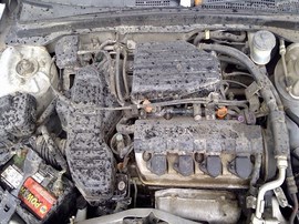 2005 HONDA CIVIC, SILVER, LX, 1.7L, AT,  A25084